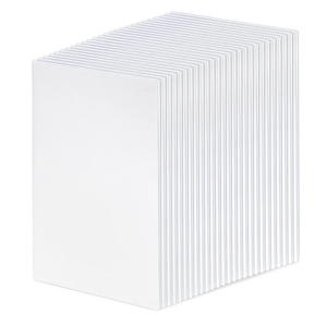 Paper Junkie 24 Pack Blank Books for Kids To Write Stories - A5 White Notebooks Bulk - Unlined Travel Journals Scrapbooks for Students Sketching (5.5x8.5 in) - Notebook Journal