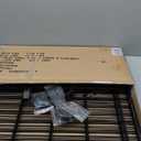 Amazon Basics Foldable Octagonal Metal Exercise Dog Playpen - Indoor/Outdoor, Single Door, Medium (8 Panels, 24 x 36), Easy to assemble and store, 36" - Medium, Black