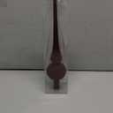 Sumind 11 Inch Burgundy Velvet Finial Christmas Tree Topper Vintage Spherical Tree Topper Velvet Finial Mid Century Christmas Ornament for Home Xmas Holiday Party Decorations