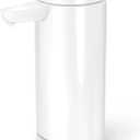 Simplehuman 9 oz. Touch-Free Automatic Rechargeable Sensor Pump, White Stainless Steel, New