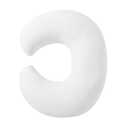 Nursing Pillow and Positioner, Breastfeeding, Bottle Feeding, Baby Sitting Support, Tummy Time Support for Baby Boys and Girls, Propping Baby Pillow (Naked Pillow)