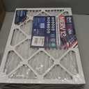 BNX TruFilter 15x20x1 Air Filter MERV 13 (4-Pack) - MADE IN USA - Electrostatic Pleated Air Conditioner HVAC AC Furnace Filters for Allergies, Pollen, Mold, Bacteria, Smoke, Allergen, MPR 1900 FPR 10