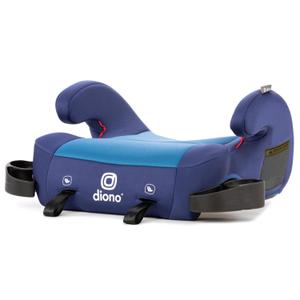 Diono Solana 2 XL 2022, Dual Latch Connectors, Lightweight Backless Belt-Positioning Booster Car Seat, 8 Years 1 Booster Seat, Blue, EXP: 05/10/2036