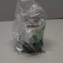 EMPO Ceramic Embossed Press Foam Hand Soap Dispenser - 300ml Large Capacity Facial Cleansing Bottle and Liquid Soap Dispenser for Kitchen Bathroom with Mousse Lotion Pump (White)