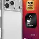 ZAGG Crystal Palace Lite Case for iPhone 17 Pro Max - Clear, Drop Protection (10ft/3m), Ultra-Slim & Lightweight, Sleek & Minimalistic Phone Case with Transparent Design, Anti-Yellowing Technology