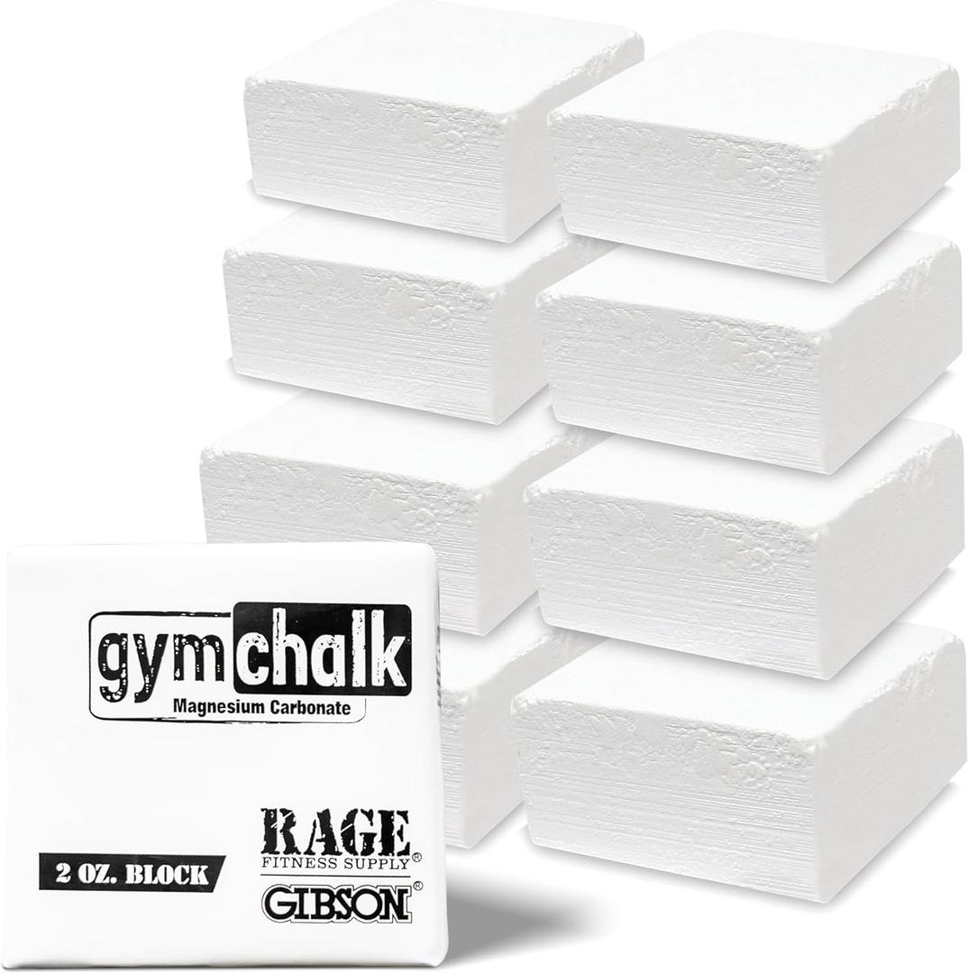 Premium Gym Chalk, Pure Magnesium Carbonate Chalk for Excellent Grip, Weightlifting, Gymnastics, Rock Climbing - Block Chalk 1 LB