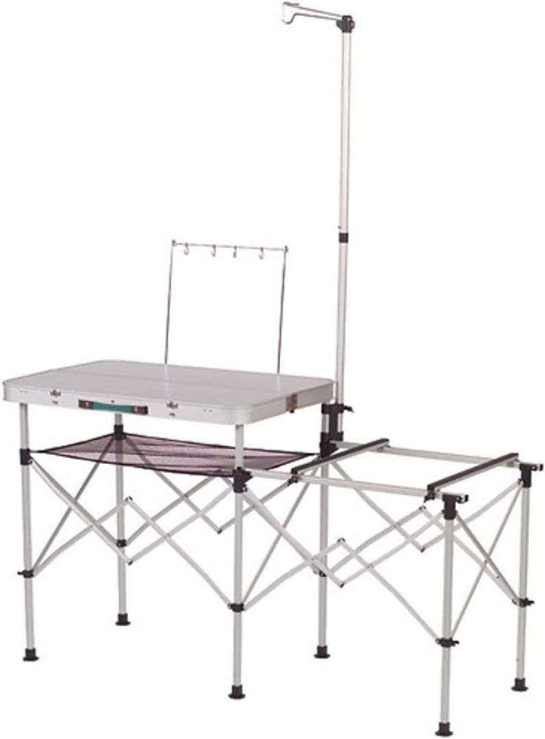 Coleman Pack-Away Portable Camp Kitchen, Outdoor Folding Kitchen with Food Prep Area, Great for Camping, Tailgating, Grilling & More, 56 x 21.3 x 66.1 inches