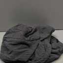 H.VERSAILTEX Super Stretch Individual Jacquard Couch Cushion Covers Furniture Protector Spandex Anti-Slip Soft Thickened Slipcovers Easy Install, (1 PC, Large Sofa Seat Couch Cover, Gray) (Grey)