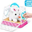 Pets Alive Mama Bunny & Baby Surprise, Series 1, Electronic Pet for Girls, Mail Box, 11.38 inches