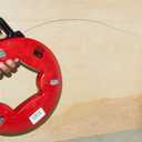 Gardner Bender FTS-125R Fish Tape, Plated Carbon Steel, UpperHand with Rubber Grip, 125 ft. , Red