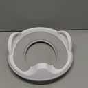 Jool Baby Potty Training Seat for Boys and Girls With Handles, Fits Round & Oval Toilets, Non-Slip with Splash Guard, Includes Free Storage Hook (Gray)