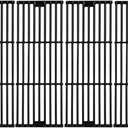 Leship Grill Grates Replace for Chargriller 5050 3001 2121 3008 3030 3725 4000 5252, King Griller 3008 5252 and Others, Set of 4 Cast Iron Grill Cooking Grid Grates (19 3/4" x 6 3/4" Each)