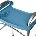 Sigo Blue Walker Tray for Rolling Folding Walker, Tray Table with Cup Holder for Standard Walkers Seniors, Detachable Non Slip TV Accessories Basket Holding Plate Cups Clip On Small Bag Carrier (Blue)