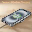 2 x Halloween Phone Case for iPhone 16,Pink Cartoon Ghost Pattern Cover Soft Bumper Protective Cute Boys Girls Phone Case for iPhone 16