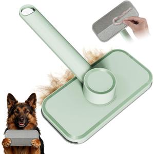 Rundik Pet Hair Remover Reusable Lint Remover for Dog and Cat Hair Electrostatic Lint Brush Magic Pet Hair Removal Tool for Clothes, Couch, Carpet, Car, Rugs, Bedding, Fabric Furniture