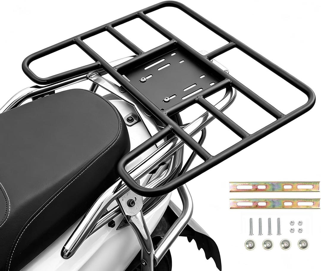 Mokuo Motrcycle Scooter Delivery Rack in Heavy Iron Materialc,43cm x 53cm