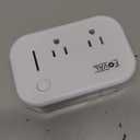 220V to 110V Converter Travel Adapter, FOVAL International Step Down Power Converter for Hair Straightener/Curler with 18W USB-C Port Voltage Converter US to Europe Italy UK AU China Plug (White)