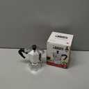 Bialetti  Moka Express: Iconic Stovetop Espresso Maker, Makes Real Italian Coffee, Moka Pot 1 Cup (2 Oz  60 Ml), Aluminium, Silver