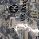 VK VK·LIVING Machine Washable Rug 6'x9' Vintage Design Washable Area Rugs with Non Slip Rugs for Living Room Bedroom Traditional Woven Rug Carpet Stain Resistant Dining Home Office Boho Rug (Green)