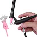 Marker Airbrush Sprayer Air Brush Kit for Markers Fine and Even Spraying Portable Marker Airbrush Model Coloring Tools with Adapter Connector