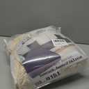 LA MEACK Couch Cushion Covers for Sectional Sofa L Shape Washable Separate Seat Chaise Couch Cover Stretch Sofa Slipcovers with 2 Pcs Pillowcases(3 Seater + 1 Chaise, Natural)