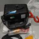 NEWTRY 3 in 1 Electric Hoist Winch 1,100lb Wireless Remote Control, Cable Remote Control, 110/120 Volt Portable Power Electric Hoist, Vertically & Horizontally, Lift 16ft/min