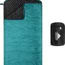 AGEMORE Cotton Flannel Sleeping Bag for Adults, Lightweight XXL Cotton Sleeping Bag for Camping Backpacking or Hiking, Water Resistant 3-4 Season Sleeping bag for Warm & Cool Weather