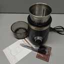 SHARDOR Electric Super Silent Blade Coffee Grinder, Timed Grind Control Rotary Knob, Adjustable Coarse to Fine for Coffee Beans, Spices & Herbs, with 1 Removable Stainless Steel Bowl, Black