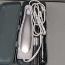 Electric Knife,Electric Carving Knife Set with Two Serrated Stainless Steel Blades,Carving Fork,with Non Slip Handle,Safety Lock and Storage Case for Meat,Bread,Other and Foods (White)