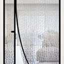 RELIANCER Magnetic Thermal Insulated Door Curtain,Waterproof EVA Door Cover,Left Right Side Opening,Fit Doors Size 32"x80",Self-Closing Insulated Doorway Curtain,Patio Auto Close Thermal Doors Screen