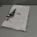 Winter Christmas Wonderland Reindeer Kitchen Towels, Walking in a Winter Wonderland Dish Towels for Kitchen, Snowflake Hand Towel for Bathroom,