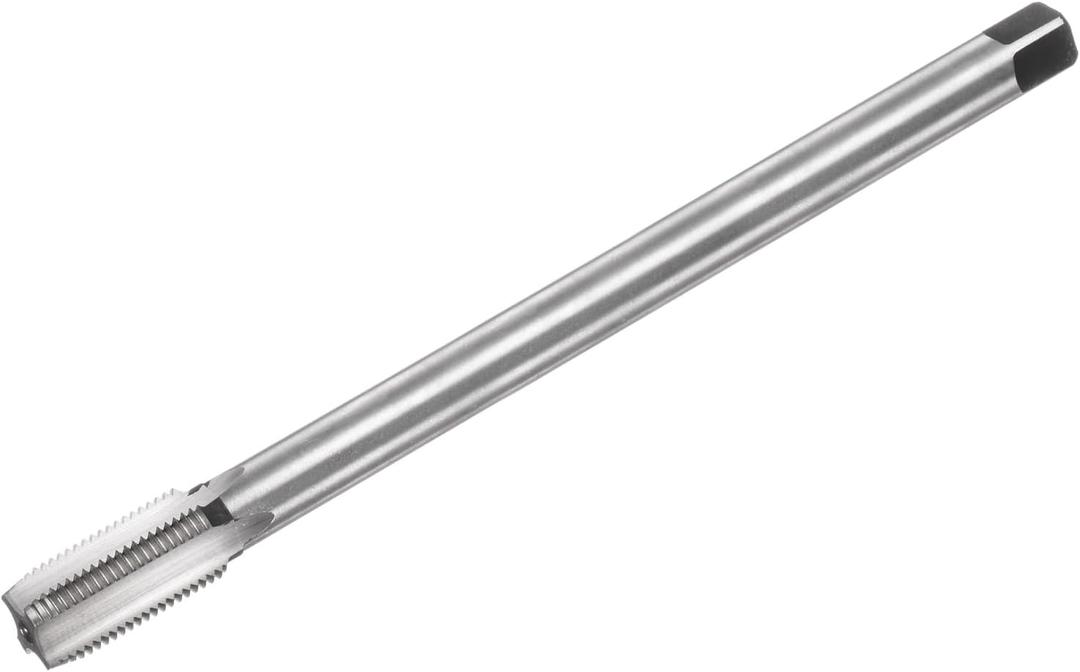 uxcell Metric Thread Tap M16 x 1.5 H2 200mm Extra Long Straight Flute Screw Thread Milling Machine Taps Threading Tapping Repair Tool