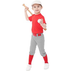 QBK 2T-17Y Toddler Baseball Pants Youth Softball Pants Kids Tee Ball Pants for Boy Girl (3T)