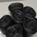 10 Gallon Drawstring Trash Bags (fit 30-35 Liter), 120 Counts Medium Large Kitchen Garbage Bags Trash Can Liners for Home, Office, Light Residential Waste Outdoor Lawn Bags, Black