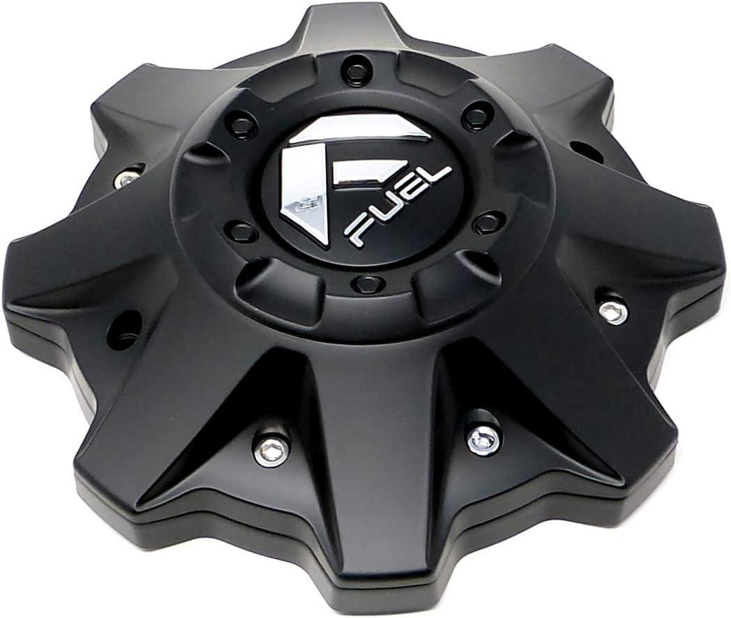 Fuel 2PC FUEL BLACK CAP-8L BK-04-1002-53-B