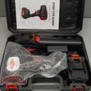 Leaf Blower Cordless with Battery and Charger, 1000,000 RPM,One-Touch Lock Mode, Lightweight Handheld Design,Blower for Patio Cleaning,car Blowing Water, Blowing Leaves and Dust (Black)