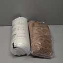 Bedsure Dog Beds Large Sized Dog - Comfy Flat Pet Beds with Removable Washable Cover, Orthopedic Egg Crate Foam Puppy Mat, Suitable for Pet Up to 65 lbs (36"L x 27"W x 3"Th, Light Brown)