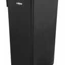 Winco Slender Trash Can, 23-Gallon, Black