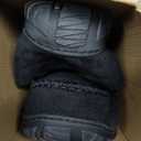 Lulex Mens Slippers Moccasins for Mens Memory Foam House Slippers Indoor Outdoor House Shoes (13, Black)