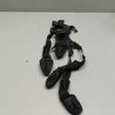 Waterproof Dog Boots for Small/Medium Dogs -Dog Paw Protectors Dog Suspender Boots Anti-Slip Pet Shoes for Outdoor Walking, Reflective Stay-On,Dirt-Proof Comfortable Booties (Black, Small)