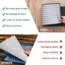 BEQHAUSE Stair Treads Non Slip Stair Runners Step Carpet Mat for Wooden Steps Indoor Machine Washable 28inX9in Edging Polyester Soft Stair Rugs for Kids Elders Pets with TPE Backing(Black,4pcs)