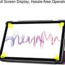 Tablet Cover for Huawei Mediapad M6 10.8 2019 SCM-W09 SCM-AL00, Folio Stand Lightweight Leather Case for Huawei Matepad 10.8 2020 SCMR-W09 SCMR-AL09 (KST-Purple)