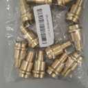 WHK 12 Pack 1/2" Press Propress x 1/2" PEX Adapter Crimp Fittings Brass Coupling Connect from Cooper to Pex B PipeLead-Free,pro press copper to pex adapter)