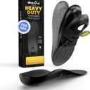 Welnove Plantar Fasciitis Shoe Insoles - High Arch Support Shoe Insert for Men & Women - Orthotics Inserts for Men & Women - Heel Spur Relief Products - XXL