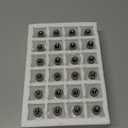 Juvale Set of 24 Mini Salt and Pepper Shakers (Glass and Stainless Steel, 0.5 oz)