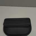 Car Seat Gap Filler, Leather Car Holder Gap Bag, Universal Car Storage Box for Front Seats, Car Seat Gap Organizer Accessories for Phones, Glasses, Keys, Cards (Black)