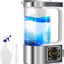 Hypochlorous Acid & Sodium Hypochlorous Solution Generator, 2000ML Capacity Portable Electrolyzed NaCl Water System Making Generate HClO Machine for Home Kitchen School Restaurant Bathroom Cleaning