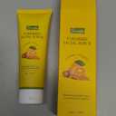 Turmeric Facial Scrub with Vitamin C, Gentle Exfoliating Face Scrub for Oily Skin, Fine Particle Facial Scrub to Cleanse Pores and Smooth Skin Feel, Refreshing Daily Face Care, 120g / 4.23 oz, EXP 06/06/2027