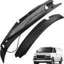 Windshield Wiper Cowl Cover Panel Grille Compatible with Chevrolet Chervy Express GMC Savana 1500 2500 3500 1996-2001 2002 2003 2004 2005 2006 2007 2008 2009 2010 2011 2012 2013 2014 2015 2016 2017