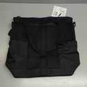 adidas All Me Tote for Women, Large Crossbody Bag with Shoulder Strap, Black, OSFA